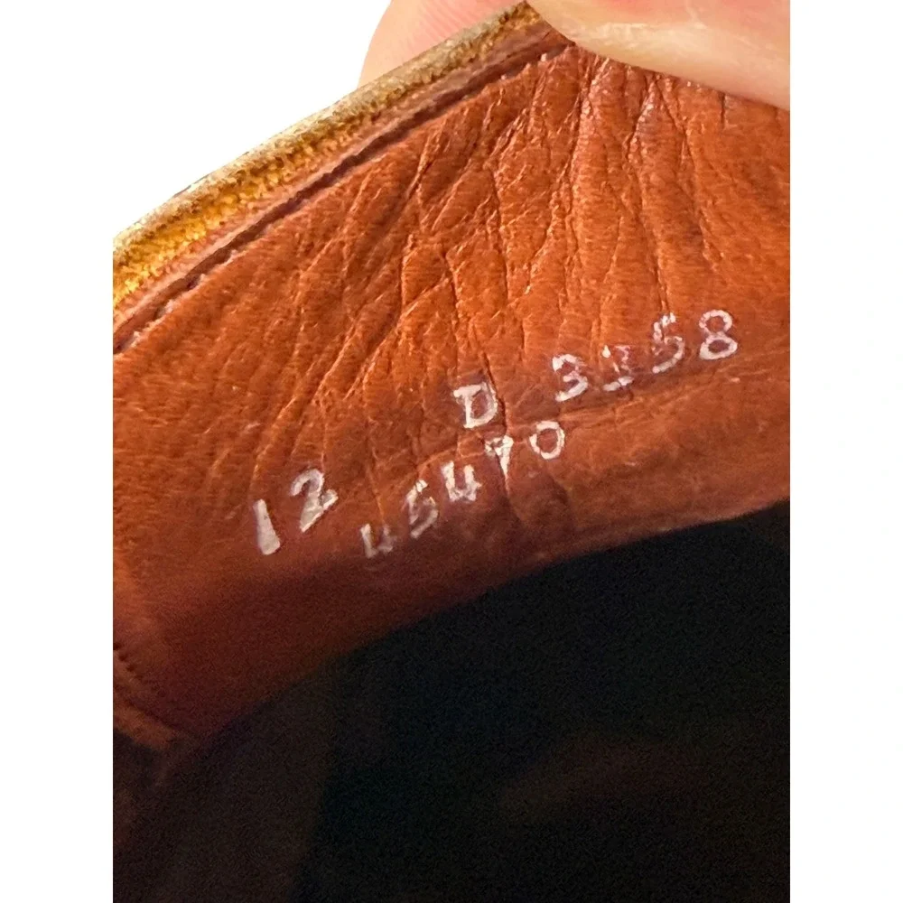 Allen Edmonds Clifton Men's Derby Oxford Walnut Leather Cap Toe Shoe 12 D